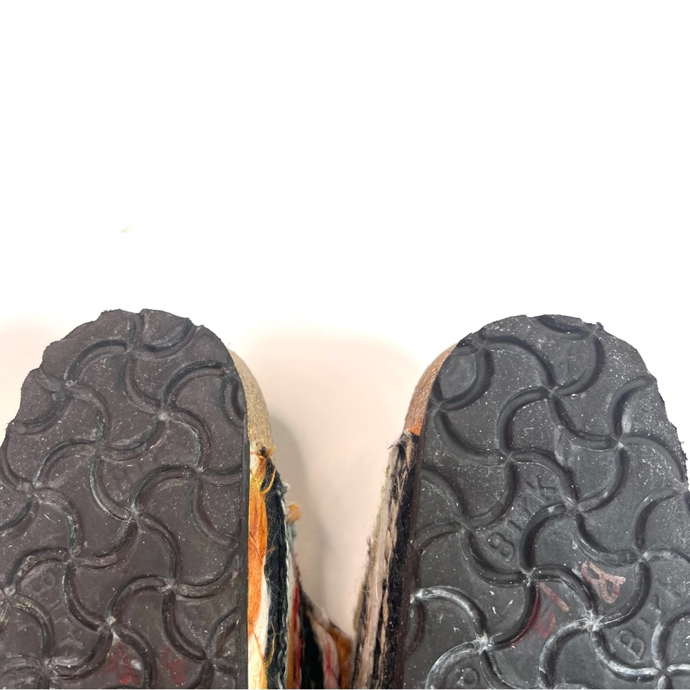 RARE Birkenstock Multicolored Yarn Arizona Sandals Size EU 37 - Picture 11 of 16